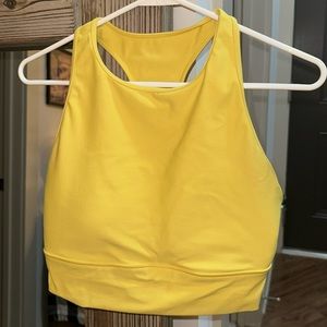 CALIA (L) Keyhole Sports Bra | Limoncello